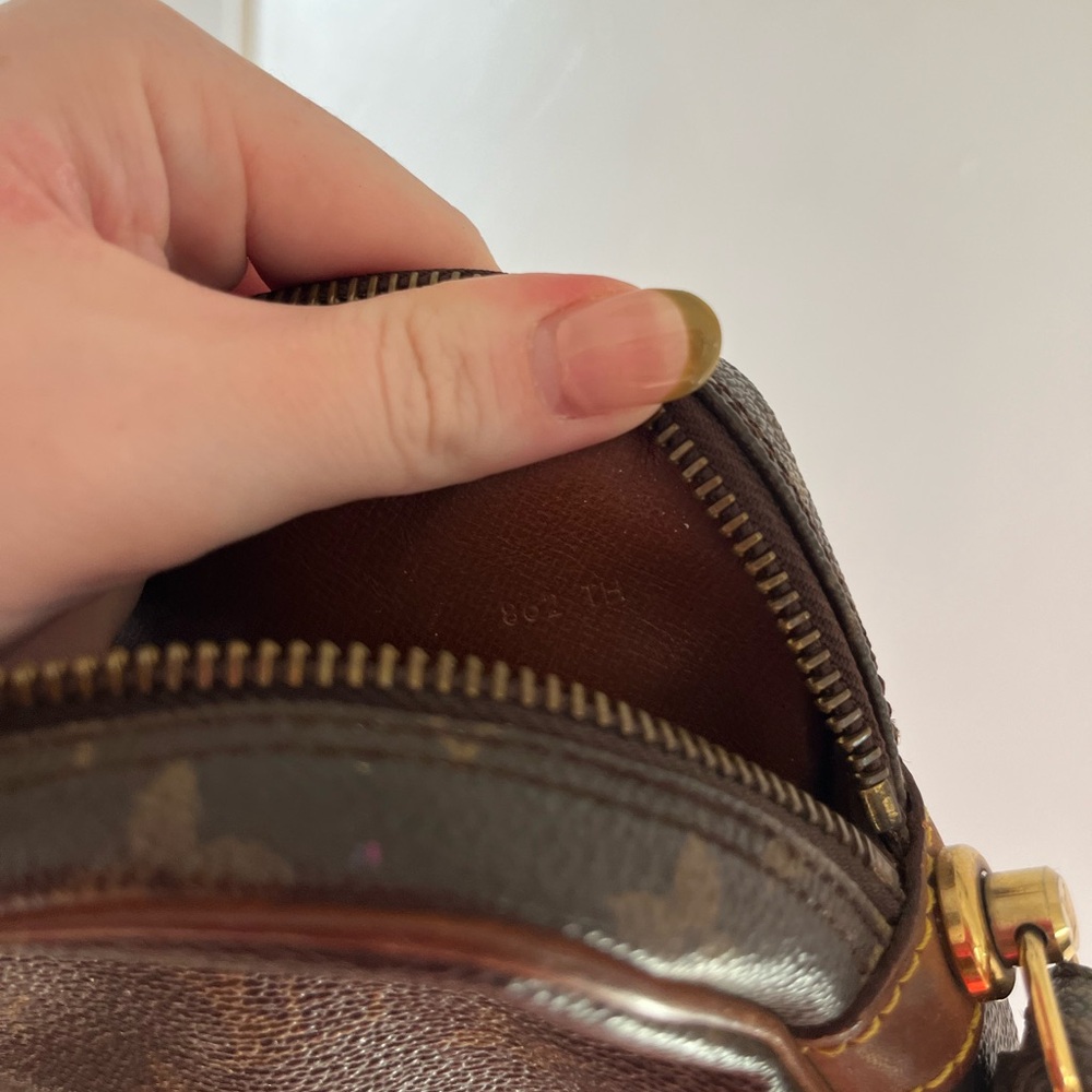 Auth Vintage Louis Vuitton Monogram Marly Dragonne GM all zippers need replaced - Picture 5 of 15